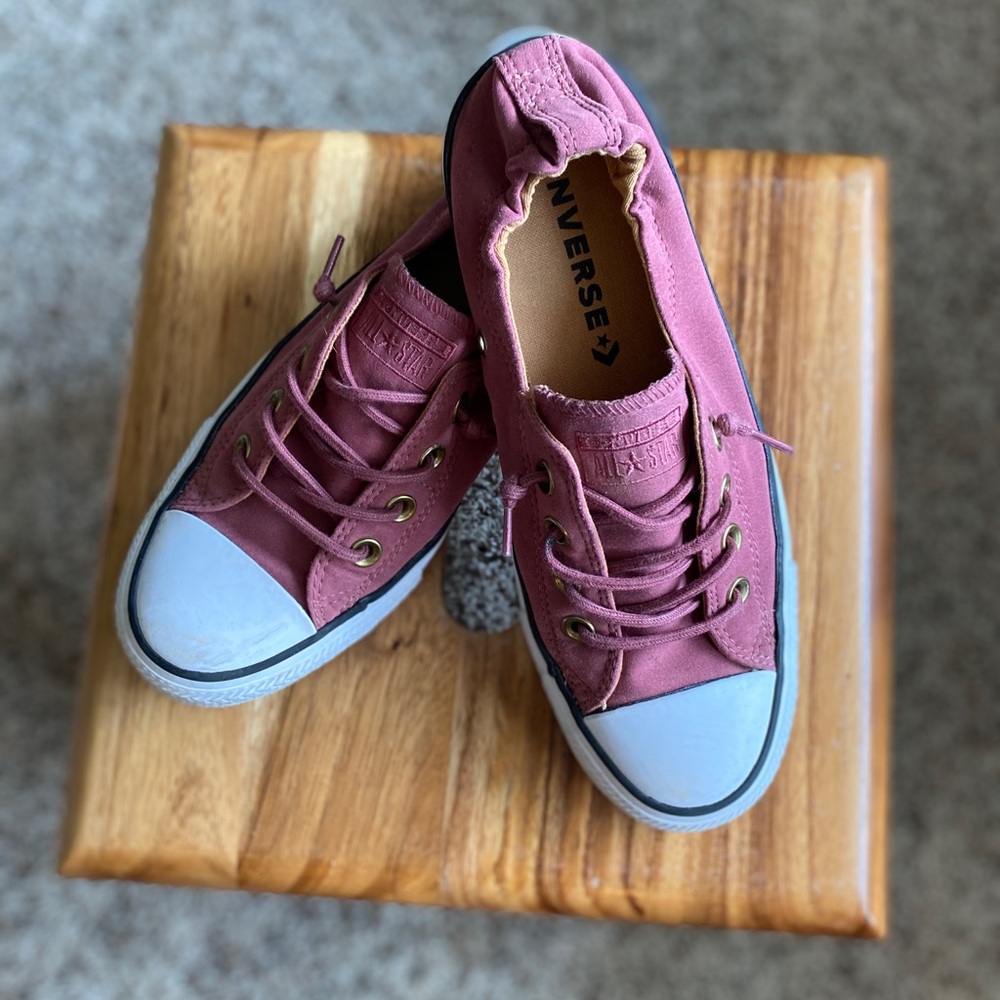 Maroon Converse
